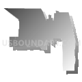 State House District 83, Florida (Gray Gradient Fill with Shadow)