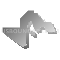 State House District 81, Florida (Gray Gradient Fill with Shadow)