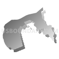 State House District 42, Hawaii (Gray Gradient Fill with Shadow)