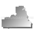 State House District 27, Idaho (Gray Gradient Fill with Shadow)
