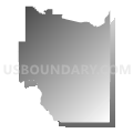 State House District 21, Idaho (Gray Gradient Fill with Shadow)