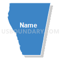 State House Districts not defined, Illinois (Solid Fill with Shadow)