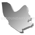 State House District 83, Louisiana (Gray Gradient Fill with Shadow)
