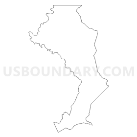 State Legislative Subdistrict 4B, Maryland Outline
