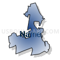 Thirteenth Suffolk District, Massachusetts (Radial Fill with Shadow)