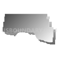 State House District 35, Montana (Gray Gradient Fill with Shadow)
