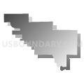 Assembly District 14, Nevada (Gray Gradient Fill with Shadow)