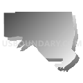 Assembly District 17, Nevada (Gray Gradient Fill with Shadow)