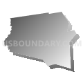 State House District 4, Rockingham County, New Hampshire (Gray Gradient Fill with Shadow)