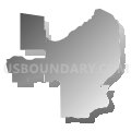 State House District 31, New Mexico (Gray Gradient Fill with Shadow)
