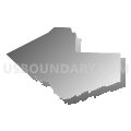 Assembly District 146, New York (Gray Gradient Fill with Shadow)