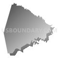 State House District 77, North Carolina (Gray Gradient Fill with Shadow)