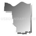 State House District 46, Oregon (Gray Gradient Fill with Shadow)