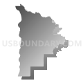 State House District 32, Oregon (Gray Gradient Fill with Shadow)