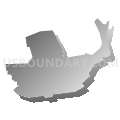 State House District 8, Rhode Island (Gray Gradient Fill with Shadow)