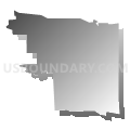 State House District 35, Utah (Gray Gradient Fill with Shadow)