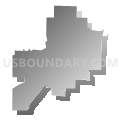 State House District 9, Utah (Gray Gradient Fill with Shadow)