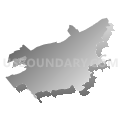 State House District 6, Virginia (Gray Gradient Fill with Shadow)