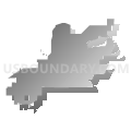 Assembly District 76, Wisconsin (Gray Gradient Fill with Shadow)