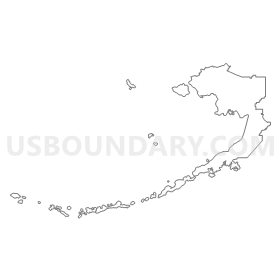 State Senate District S, Alaska Outline