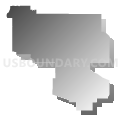 State Senate District 29, Arizona (Gray Gradient Fill with Shadow)