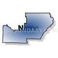 State Senate District 11, Arkansas (Radial Fill with Shadow)
