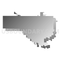 State Senate District 20, Idaho (Gray Gradient Fill with Shadow)