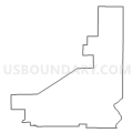 State Senate District 43, Indiana (Light Gray Border)