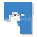 State Senate District 7, Kansas (Solid Fill with Shadow)