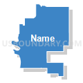 State Senate District 29, Kansas (Solid Fill with Shadow)