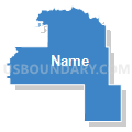 State Senate District 35, Minnesota (Solid Fill with Shadow)