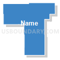 State Senate District 13, Minnesota (Solid Fill with Shadow)