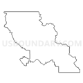 State Senate District 2, Montana (Light Gray Border)