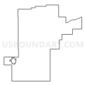 State Senate District 34, Nebraska (Light Gray Border)