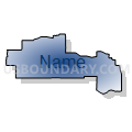 State Senate District 3, Nebraska (Radial Fill with Shadow)
