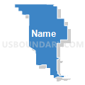 State Senate District 39, Nebraska (Solid Fill with Shadow)