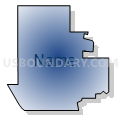 State Senate District 4, Nebraska (Radial Fill with Shadow)