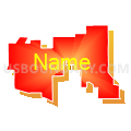 Clark County Senatorial District 7, Nevada (Bright Blending Fill with Shadow)