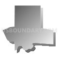 State Senate District 37, North Dakota (Gray Gradient Fill with Shadow)