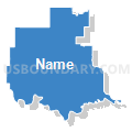 State Senate District 6, Oklahoma (Solid Fill with Shadow)