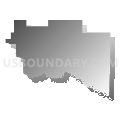 State Senate District 5, Oklahoma (Gray Gradient Fill with Shadow)