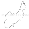 State Senate District 11, West Virginia (Light Gray Border)
