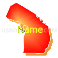 Michigan (Bright Blending Fill with Shadow)
