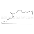 Census Tract 56, Morgan County, Alabama (Light Gray Border)
