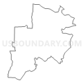 Census Tract 114, Madison County, Alabama (Light Gray Border)