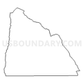 Census Tract 9604, Conecuh County, Alabama (Light Gray Border)