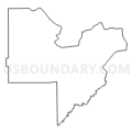 Census Tract 9638, Crenshaw County, Alabama (Light Gray Border)
