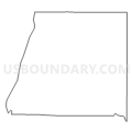 Census Tract 201.02, Limestone County, Alabama (Light Gray Border)