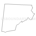 Census Tract 9734, Franklin County, Alabama (Light Gray Border)