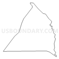 Census Tract 206, Autauga County, Alabama (Light Gray Border)